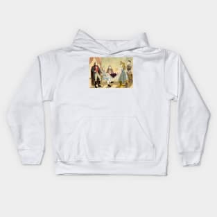 Tammy Meets Betsy Ross And George Washington Kids Hoodie